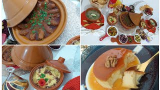 طاولة افطاري🥰 مع وصفة طاجين الحوت( الكاذب ) القسنطيني😋 و قراتان بيبنة بطريقة سهلة ..👍👌🏻