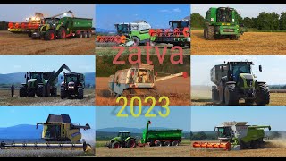 Harvest/žatva/2023 claas, new holland, john deere, forschritt, valtra, deutz fahr