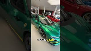 I found a highly optioned green SF90 spider!!!