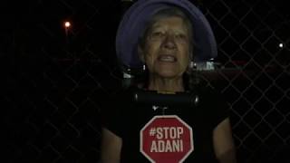 Activists lock on @IPLEX to #StopAdani