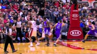 You Got Dunked On: Nicolas Batum Dunks On Beno Udrih & Omri Casspi