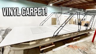 Building My Dream Yacht From Scratch Pt 12 - Flooring & Carpets!