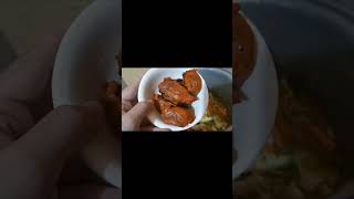 Noodles with CHICKEN HEADS! #like #share #subscribe #shorts