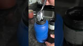 cooking beans  in thermos (Feijao)