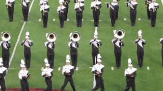 Liberty University Spirit of the Mountain Marching Band--2014 Pregame