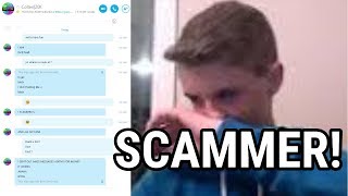 REACTING TO EXPOSING COLTEN (Modding Scammer)