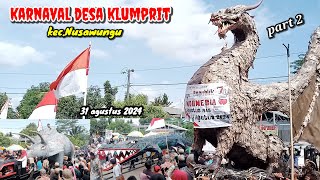 KARNAVAL DESA KLUMPRIT - Nusawungu Kabupaten Cilacap Part 2