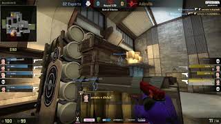 CS GO ASTRALIS vs G2 Xyp9x INSANE 1v5 CRAZY CLUTCH EPICENTER BEST CLUTCH OF ALL TIME OMG!!!