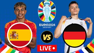 SPAIN vs GERMANY Euro 2024 Live Stream