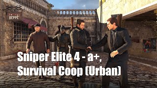 Sniper Elite 4 - authentic plus, Survival Coop (Urban)