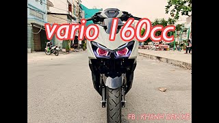 Vario 160cc độ 2 bi và những công nghệ mới tại Shop KHANH ĐÈN XE !!!