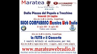 BUON COMPLEANNO MARATEA WEB RADIO TV