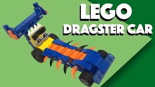 LEGO -  Dragster Car - MOC (My Own Creation)- Stop Motion Build