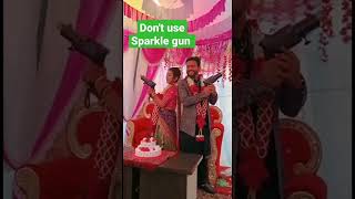 Don't use Sparkle Gun in Function...