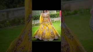 💛Haldi Outfits for Bride's💛 #viralvideo #fashion #shorts #youtubeshorts