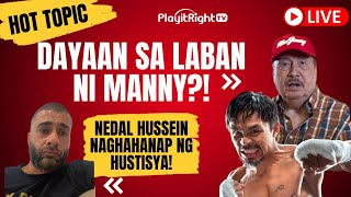 LIVE EPISODE: Manny Pacquiao and Ref Carlos Padilla!