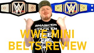 WWE MINI BELTS REVIEW