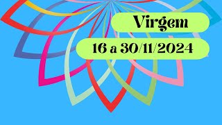 Tarot Virgem ♍️ 16 a 30 Novembro 2024 | Caminhos Abertos: Manifeste Amor e Sucesso Profissional!