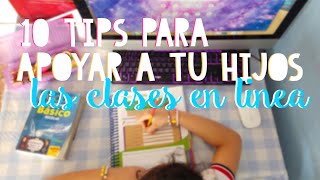 10 TIPS PARA APOYAR A TU HIJOS CON LAS CLASES EN LÍNEA / THE MOMMY BUNNY