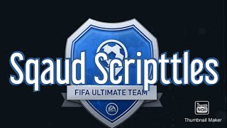 SQUAD SCRIPTTLES: the most scripted squad battles match in FIFA 20