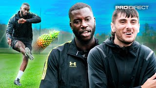 EPIC FOOTBALL CHALLENGES WITH DANNY AARONS & HARRY PINERO 🤣