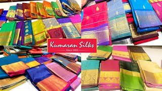 Kumaran silks Diwali 🎇🪔 Pure Soft silk Latest Fancy pattu saree collection/Navaratri spl collection