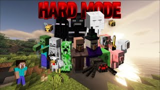 Minecraft on Hard mode