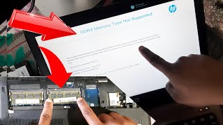 DDR3 Memory Type Not Supported HP | RAM Error | display Problem Repair by Tanvir Compute & Scientist