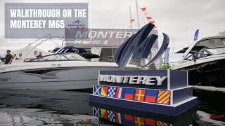 Walkthrough on the Monterey M65 FLIBS 2021 Boat Show