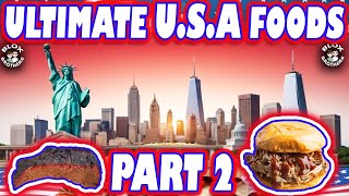 ULTIMATE Delicious USA FOODS from Every State (Part 2)/Fan made Suggestions/Secret Staycation