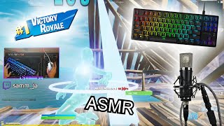 Hyperx Origins Core & Logitech g203 RELAJANTE Fortnite ASMR 🤩 en 144FPS/1080p (clicks+Handcam) 🌮1vs1