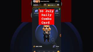 how to unlock 30 July daily combo card hamster Kombat | hamster Kombat daily combo cards