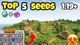 Top 5 Epic Seeds For Minecraft Pocket Edition 1.19 || Best Minecraft Seeds 1.19 || Crazy MCG ||