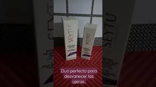 Duo perfecto para desvanecer las ojeras . productos de seytú cosmética