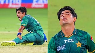 Naseem Shah Heart Touching Moment ❤️👏 | Naseem Shah Bowling With injury