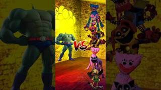 Poppy Playtime Vs  Plankton Hulk Mode #shorts #poppyplaytimechapter #spongebobsquarepants