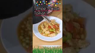 Tempe Masak Tomat - Resep Tempe