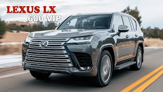 New Lexus LX600 VIP, off-road comfort