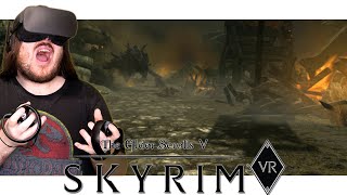 Oooh, wow, thats, thats, Noooo  - The Elder Scrolls V: Skyrim VR - Oculus Rift