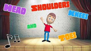 Head Shoulders Knees & Toes | Fun Kids Sing Along | Kids Nursery Rhymes