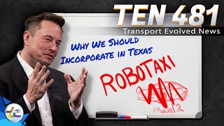 TEN Transport Evolved News Episode 481. Tesla Layoffs as Tesla Wants To Pay Elon More Money