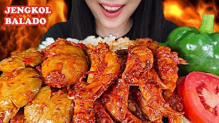 ASMR JENGKOL BALADO + SAMBEL BABY CUMI | ASMR INDONESIA