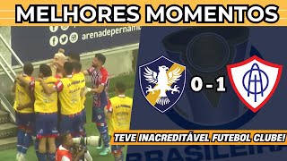 Retrô 0 x 1 Itabaiana - GOL E MELHORES MOMENTOS - SÉRIE D 2024