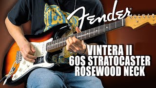 Let The Tones Do The Talking.. Fender Vintera II 60s Stratocaster (Rosewood)