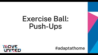 Move United AdaptAtHome Push Ups