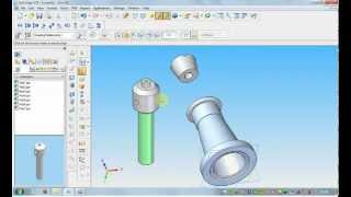 Solid Edge- Screw Jack Assembly