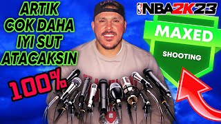 [Türkce] BU JUMPSHOT VE BILGILER 100% NBA 2K23 DE KI HAYATINI DEGISTIRECEK 😲☘️