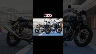 Evolution of Royal enfield Continantal GT🤯😍#viral #shorts