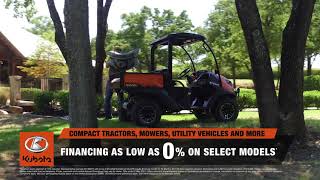 Some call it spring. We call it Kubota season.