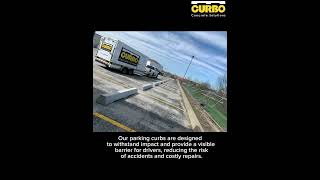 CurboCurbs.com offers a concrete solution for protecting your warehouse & site security fencing!